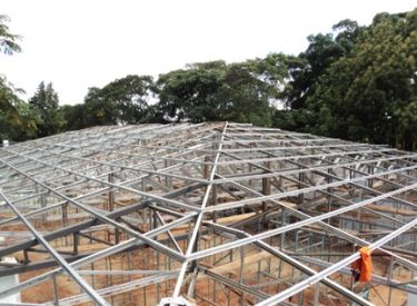ACCG CHURCH IN ELDORET WITH LIGHT GAUGE STEEL ROOF – LABOUR CONTRACT VALUE = KSHS.900,000
